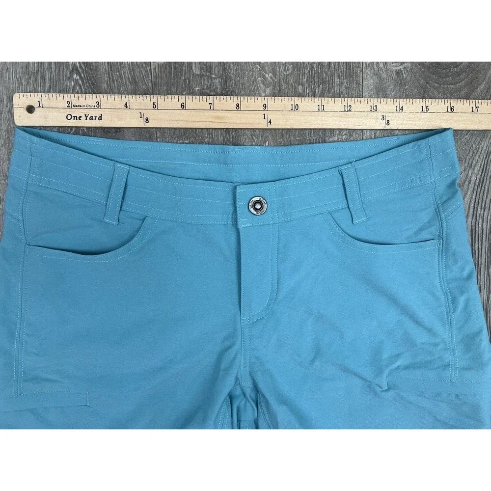 Kuhl Women’s Blue 8.5 Inch Cargo Zipper Shorts - Picture 4 of 10